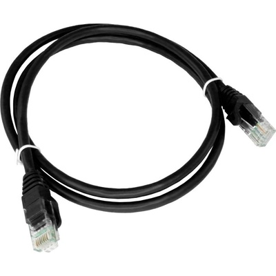 Avizio KKU6CZA0.5 Cat6 U/UTP (UTP), 0,5m, černý