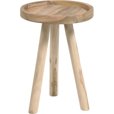 Kave Home Glenda 35 cm kulatý teakový