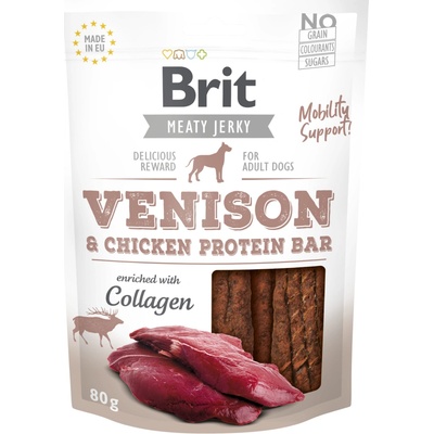 Brit Care Brit Jerky Venison Protein Bar 80 g