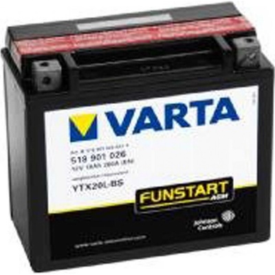 Varta YTX20L-4 / YTX20L-BS 518 901