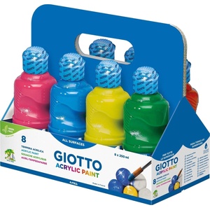 GIOTTO F53510000 Комплект акрилни бои Смес 8 × 250 ml 8 бр (F53510000)