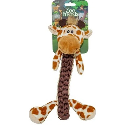 DUVO+ Zoo Friends hračka pre psa žirafa 32 x 22 x 11,5 cm