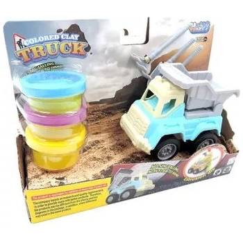 Man Yuk Toys Глинена играчка с работеща машина - различни