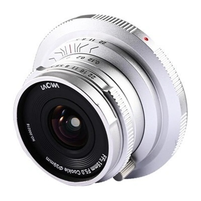 Laowa 15 mm f/5 Cookie FF stříbrný Canon RF