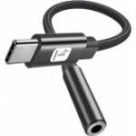 Techly Headphone Adapter Cable from USB-C to 3.5inch Audio Jack DAC Chip
