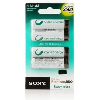 Sony AA Cycle Energy 2500mAh (4) NH-AA-B4G