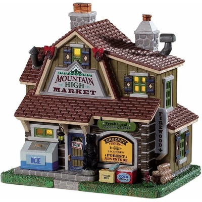 Svietiaci domček Lemax 95534 Vysokohorský market