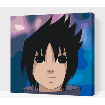 Vymalujsisam.sk Maľovanie podľa čísiel Sasuke Uchiha