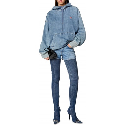 Diesel ŠORTKY DE-YUBA SHORTS modrá