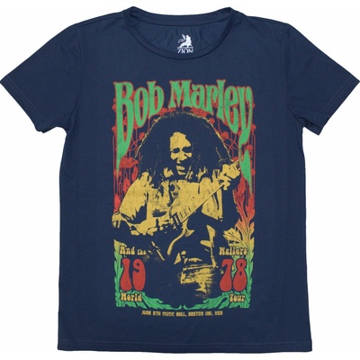 Tričko Bob Marley 1978 Modrá