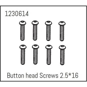 Absima Button Head Screw M2.5*14 8