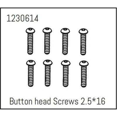 Absima Button Head Screw M2.5*14 8