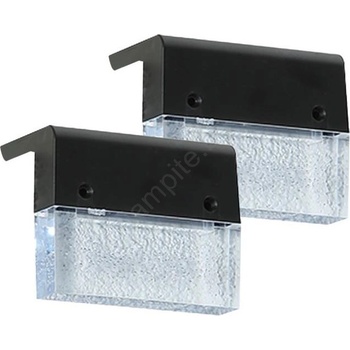 Immax 08501L - Комплект 2x LED RGB соларни стенни лампи LED/1W/1, 2V 3500K IP65 (IM1309)