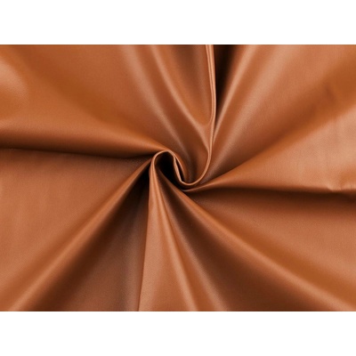 Koženka elastická s filcovým zpevněním Varianta: 2 (290 g/m²) hnědá koňak, Balení: 1 m