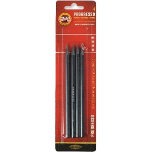 KOH-I-NOOR Графитен молив KOH-I-NOOR 8914 Progresso 4 броя (6B, 4B, 2B, HB) 7130030011 (7130030011)