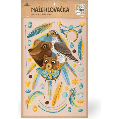 Lesní svět - Nažehlovačka L 049 - Lapač medvěd