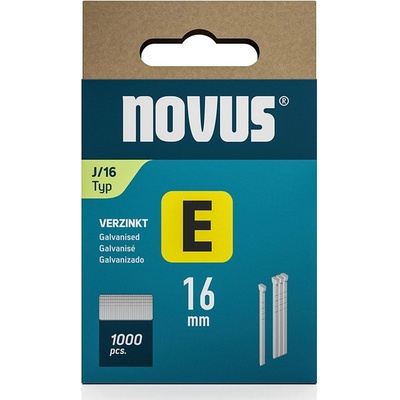 Novus Пирони за такер Novus, 044-0089 - Type J, 1.2x16 mm, 1000 бр (044-0089)