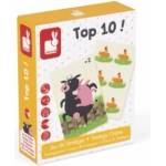 Janod - Стратегическа игра с карти - Топ 10 (J02760)