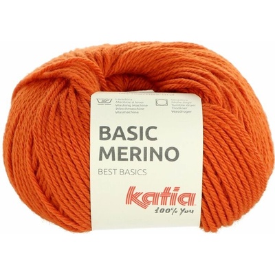 Katia Basic Merino 20 tekvicovo oranžová