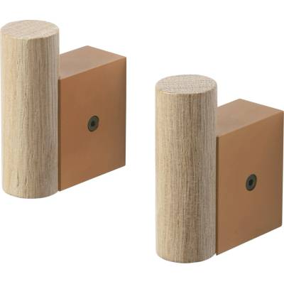 Muuto Attach oranžový 2 ks