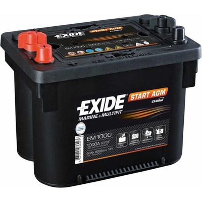 Exide Maxxima 50Ah 800A left+ (EM1000)