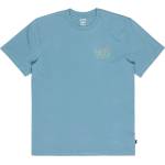Billabong Мъжка тениска Billabong Crayon Wave S/S T-shirt - Blue Fog - размер XXL (217-0065-0116)