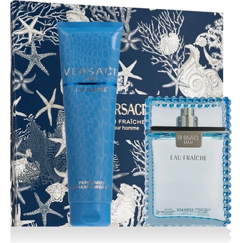 Versace Man Eau Fraîche комплект за мъже Eau de Toilette 100 ml + Душ гел 75 ml