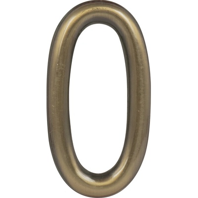 MP MPK - DOMOVÁ ČÍSLICA "0" - 75 mm - nalepovacia Výška: 75 mm