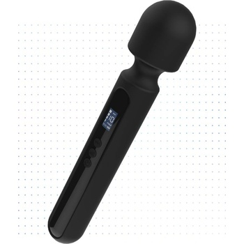 Image 1 of BLACQ Digital Super Wand Vibrator Black