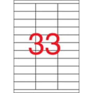 APLI Етикет, универсален, 70x25, 4 mm, APLI, 3300 етикета/пакет 1270/3132 (1270/3132)