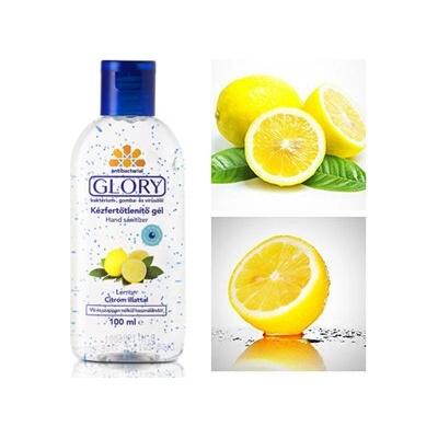 Hiclean Glory dezinfekčný gél na ruky s citrónovou vôňou 100 ml