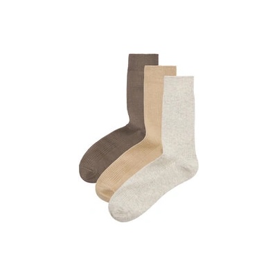 Jack&Jones Комплект 3 чифта дълги чорапи мъжки Jac 12239155 Кафяв (Jac 12239155)