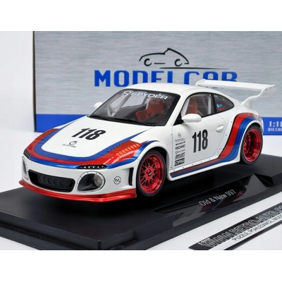 MCG Porsche 911 997 RWB Old & New 2020 bílá/decor 1:18