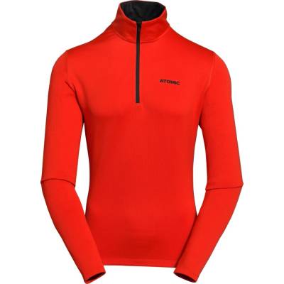Atomic Tour Zip-Neck Red