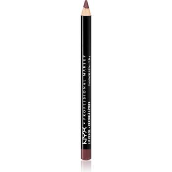NYX Professional Makeup Slim Lip Pencil precízna ceruzka na pery 809 Mahogany 1 g
