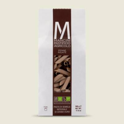 Pasta Mancini Penne celozrnné 500 g