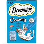 Dreamies Creamy със сьомга 4 x 10 g