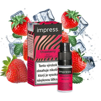Imperia Salt Emporio Impress Strawberry 10 ml 10 mg