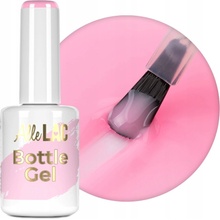 AlleLac gel v lahvičce na nehty bottle gel Candy pink pilník 15g