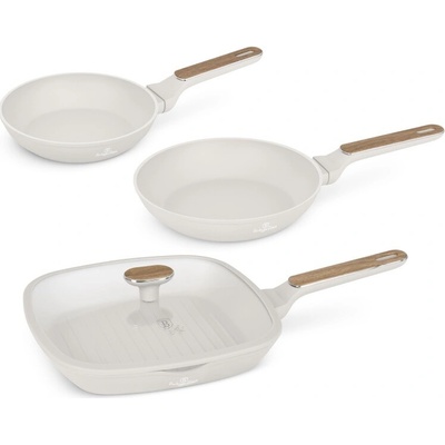BERLINGERHAUS Sada panvíc s titánovým povrchom 3 ks Sahara Nordic Collection