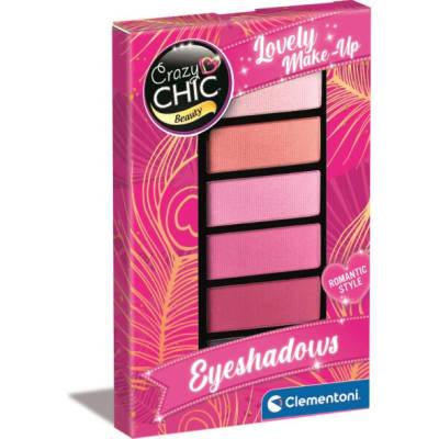 CRAZY CHIC - Ružový púdrový očný tieň