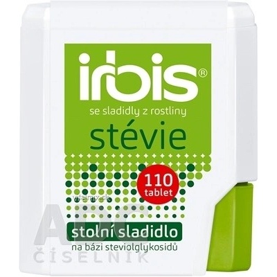 Irbis se sladidly z rostliny stévie dávkovač 110 tablet