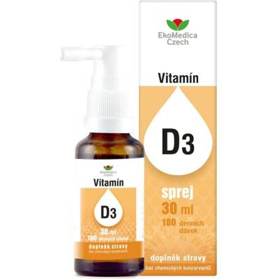 EkoMedica Vitamín D3 sprej 30 ml