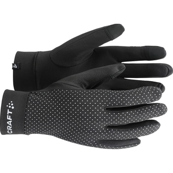 Craft Lumen Fleece 2 rukavice černá