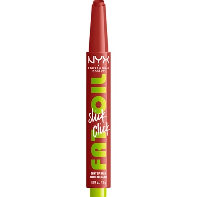 NYX Professional Makeup Fat Oil Slick Click rtěnka 04 Going Viral 2 g