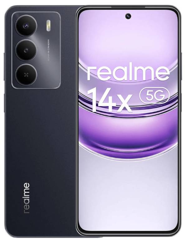 Realme 14x 5G 6GB/128GB Carbon Black od 2 990 Kč - Heureka.cz