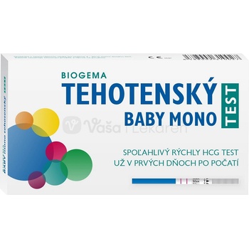 Biogema Baby Test Mono tehotenský test prúžok 1 ks