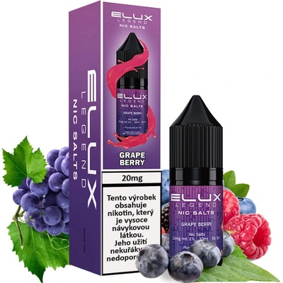 Elux Legend Salts Grape Berry 10 ml 20 mg