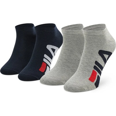 Fila Комплект 2 чифта дълги чорапи мъжки Fila Calza Invisibile F9199 Цветен (Calza Invisibile F9199)