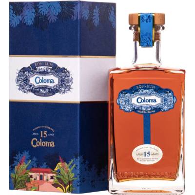 Coloma Rum 15y 40% 0,7 l (holá láhev)